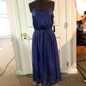 Lucca Couture midi dress. Size medium.  NWT
